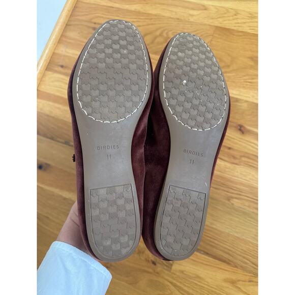 Birdies Hummingbird Mary Jane Flats Burgundy Maroon Size 11 - Picture 6 of 6